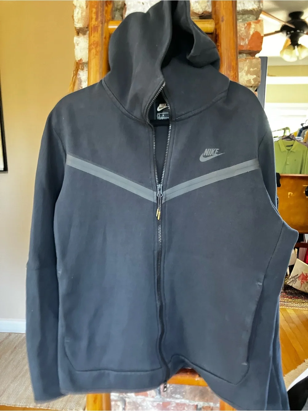 Nike Sportswear Tech Fleece Full Zip Hoodie Black L